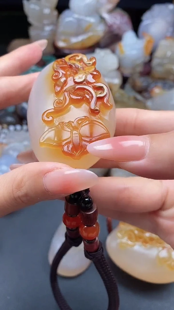 【闪购商品】玛瑙/玉髓颈饰未镶嵌dd