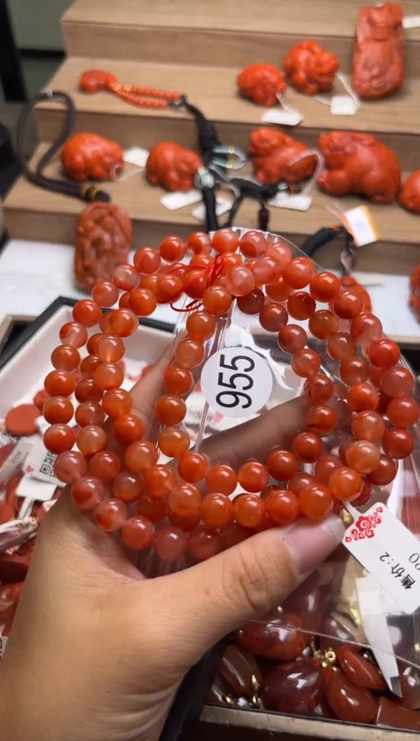 【闪购商品】南红玛瑙珠宝奇石未镶嵌955-8+