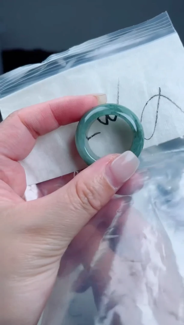 翡翠未镶嵌颈饰戒圈