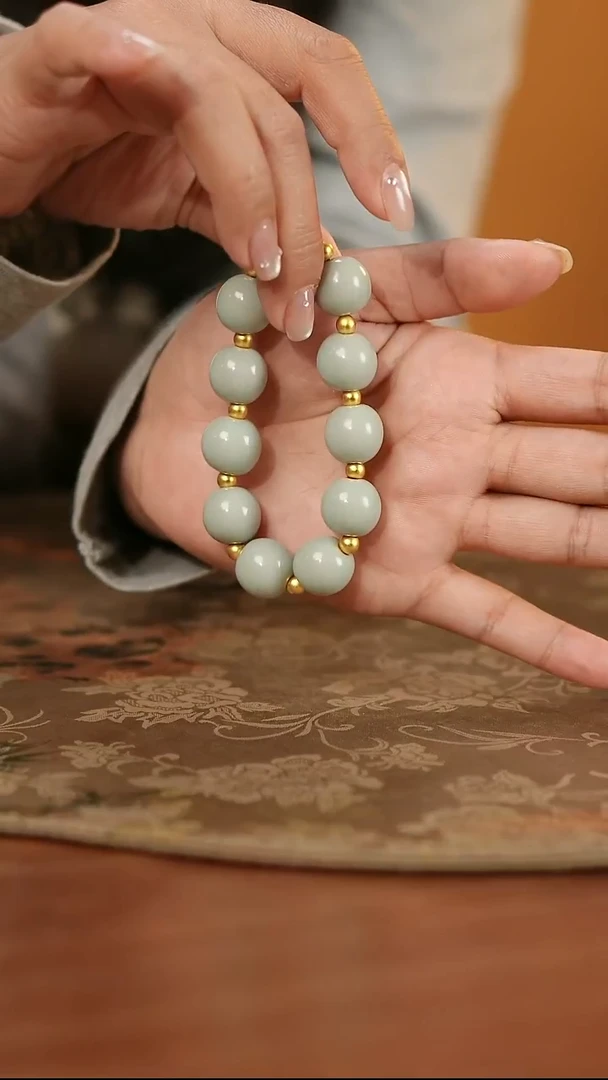 善窑厂汝窑 手串