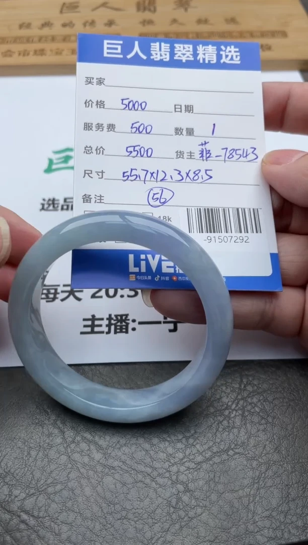 颈饰未镶嵌翡翠手镯多人-91507292