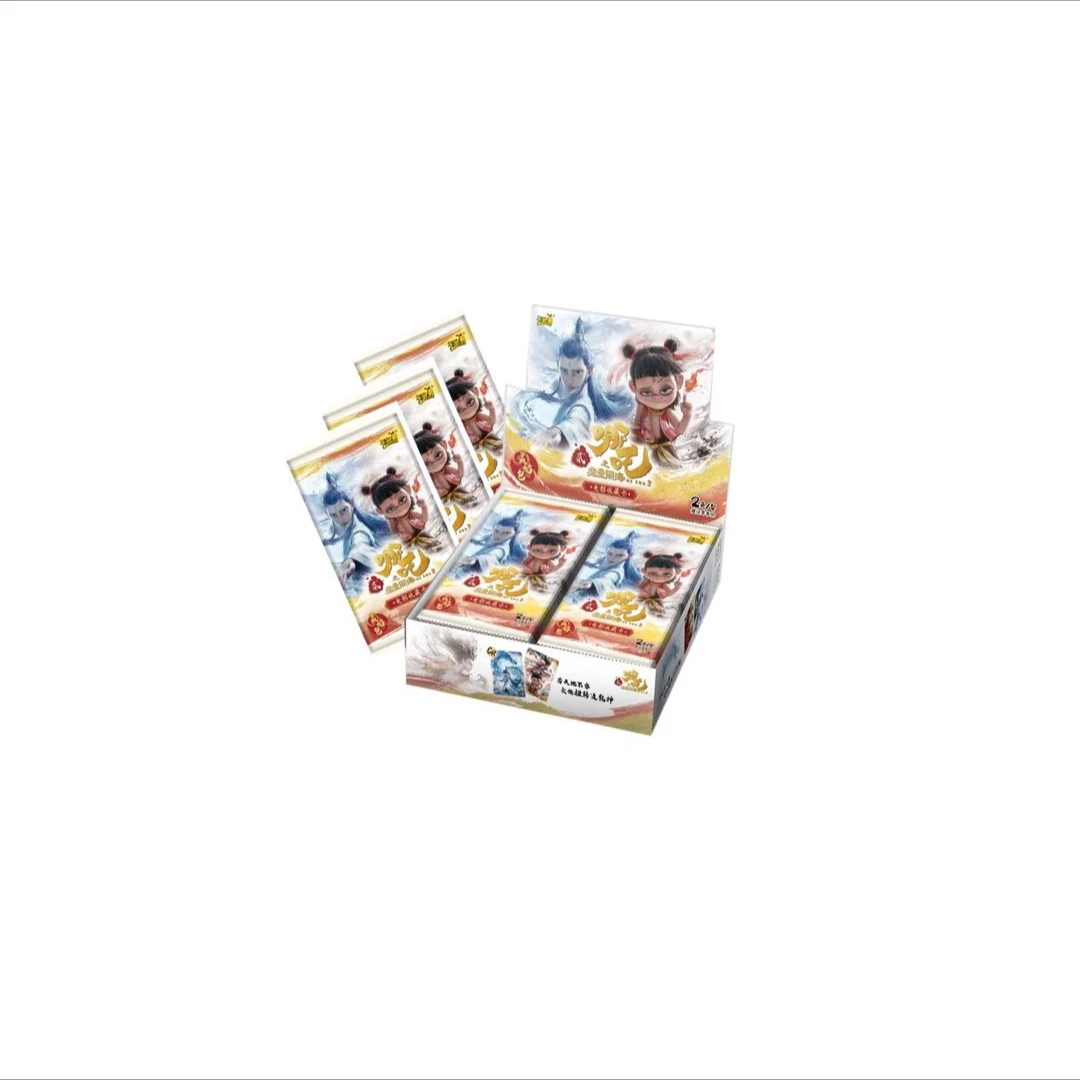 卡游【抓猪/抓SR】正版哪吒之魔童闹海灵焰包一弹电影收藏卡 -c