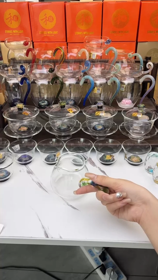 手工艺品玻璃禾器云昭迷翠