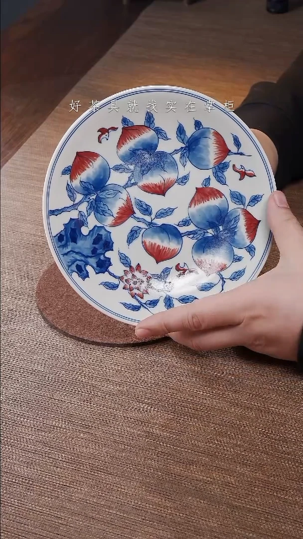 【闪购商品】摆件景德镇手工手绘茶具大器宛成