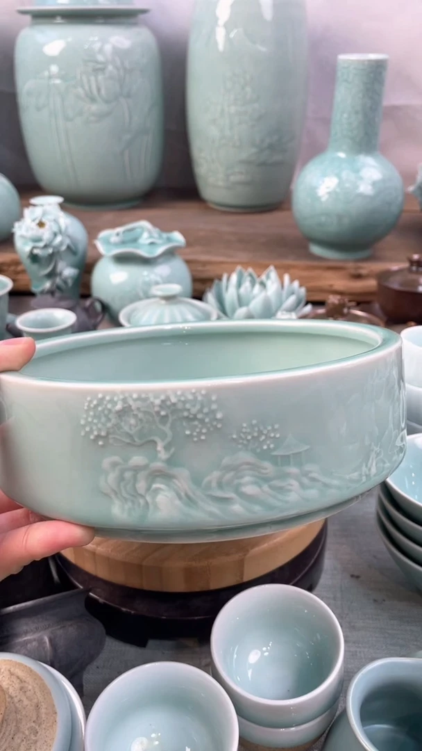 【闪购商品】纯手工 福利款 慧仙青瓷 瓷器