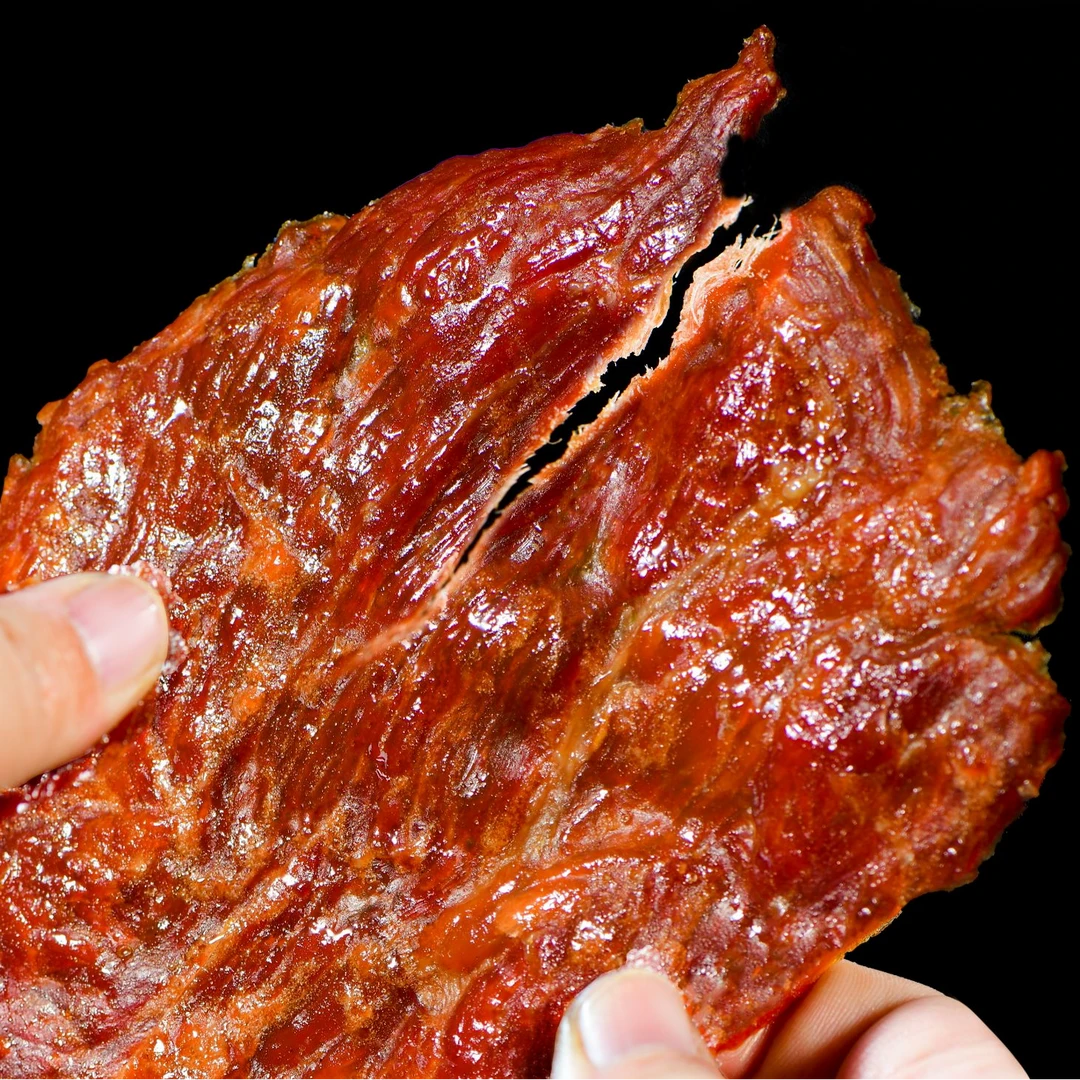 中靖特级原切猪肉脯靖江特产原味手撕肉干休闲食品散装零食102g袋