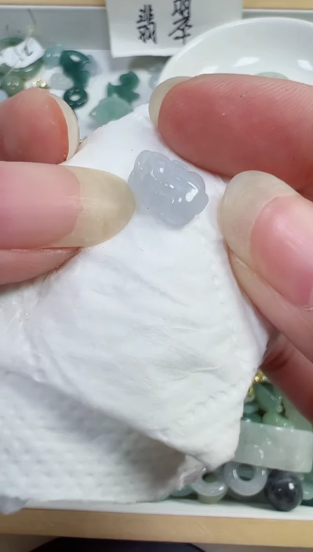 翡翠裸石447号链接，A货翡翠