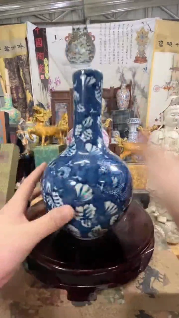 摆件现代陶瓷摆O