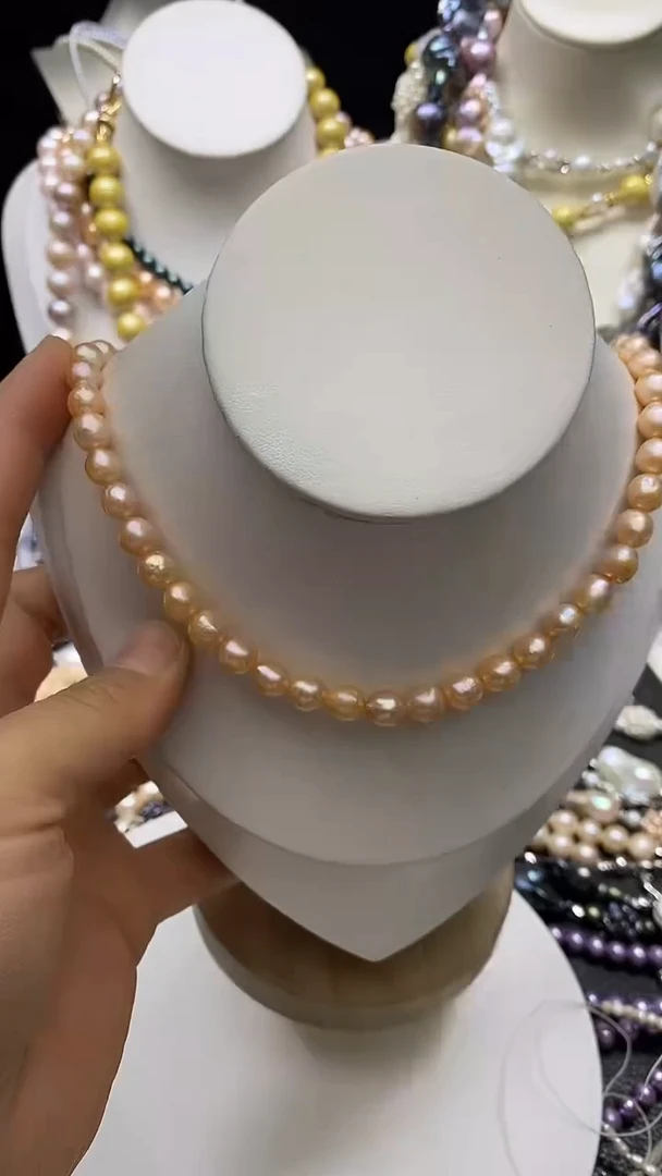 颈饰未镶嵌淡水珍珠多人
