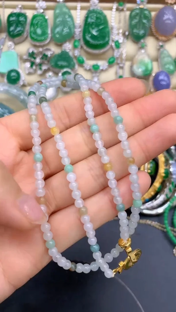 【闪购商品】翡翠颈饰未镶嵌64-中国好珍宝