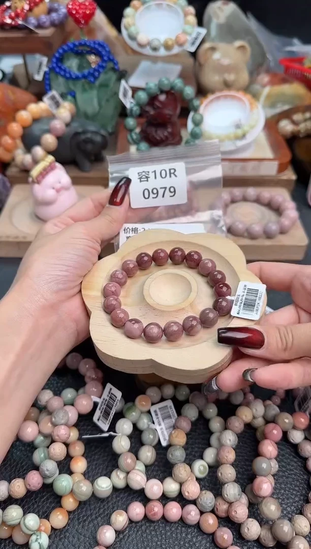 【闪购商品】石英质玉手链未镶嵌10R0979