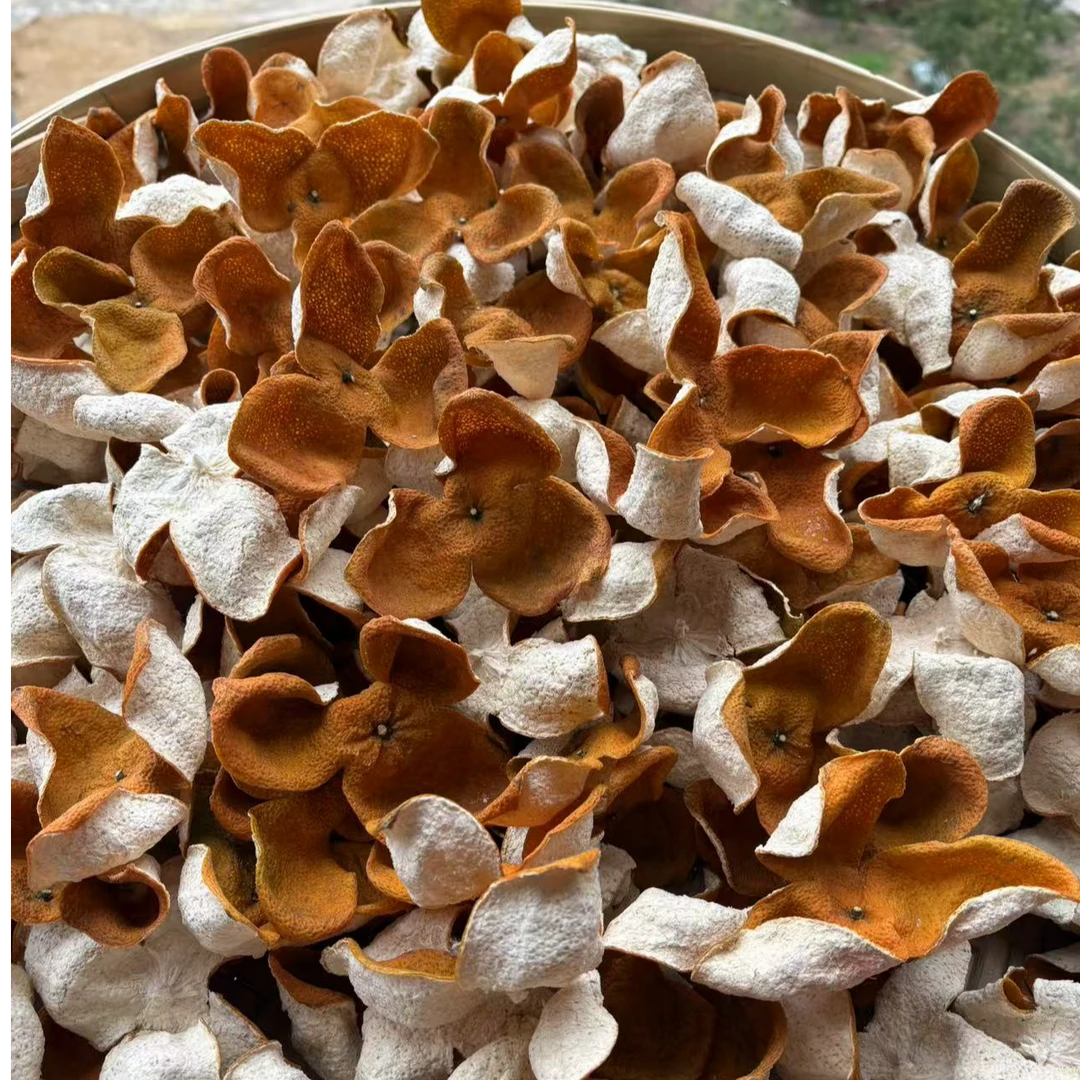 2025年茶枝柑老树大红陈皮（统皮）广西浦北县长寿之乡（农户自销）