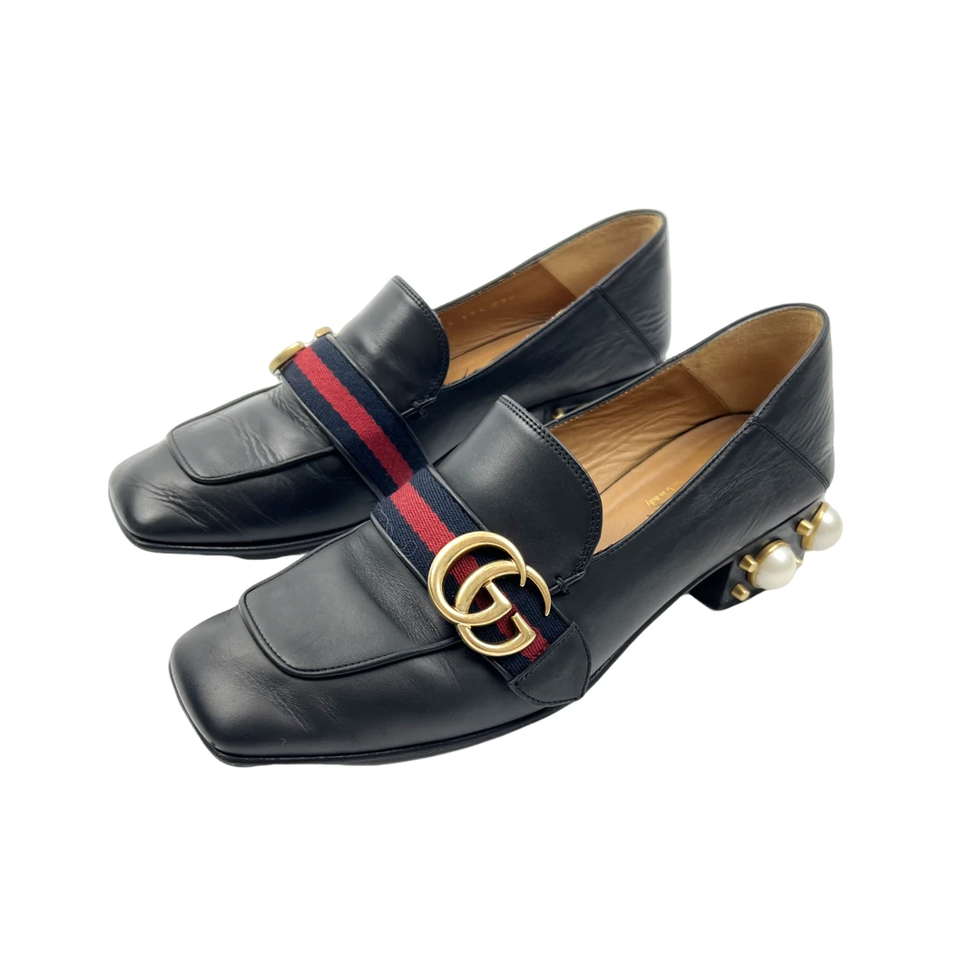 95新 GUCCI/古驰 37.5码 Gucci古驰经典乐福鞋 98新 /6125