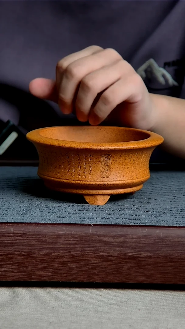 紫砂花盆11*5内径尺寸