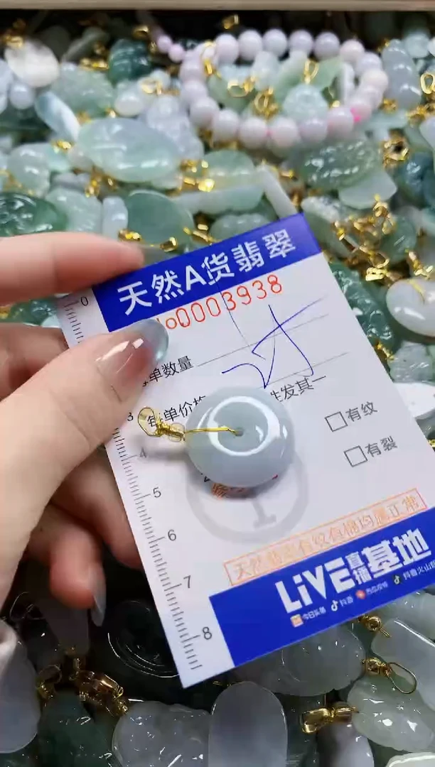 颈饰未镶嵌翡翠纯天然a货翡翠