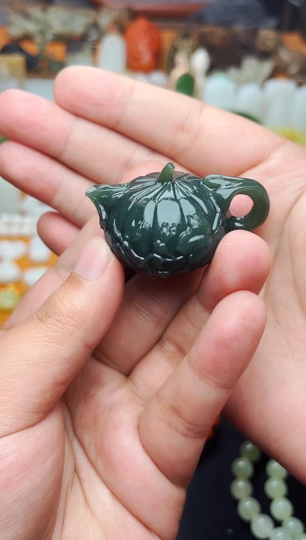 【闪购商品】和田玉把件未镶嵌把把壶