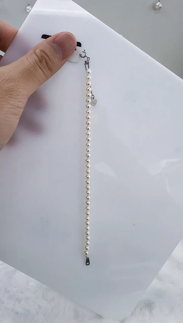 未镶嵌淡水珍珠DA珍珠手链4-5  b632