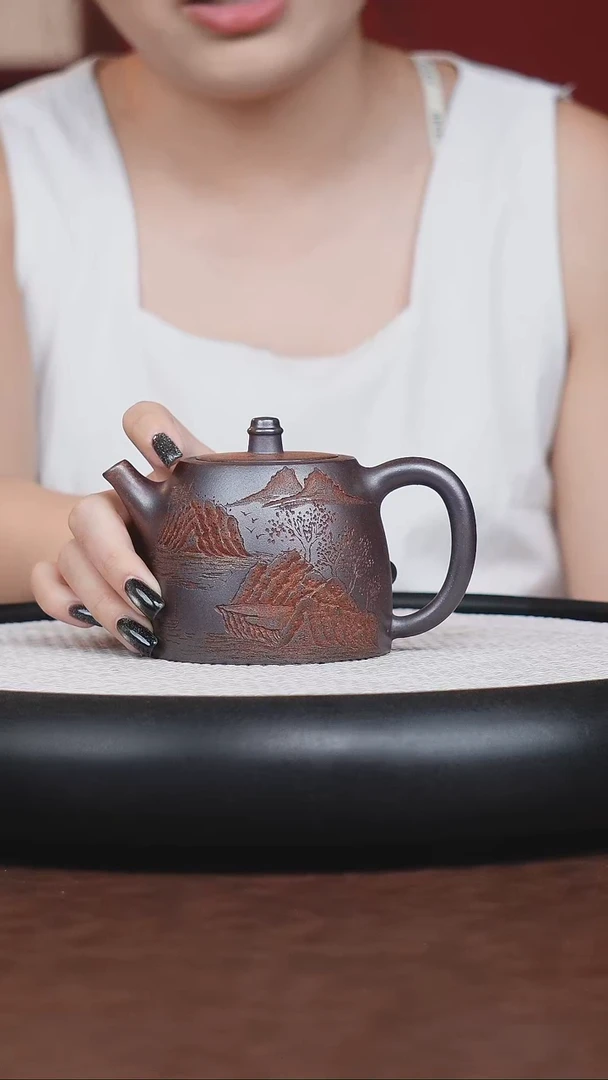 茶壶紫砂宜兴紫砂茶壶茶杯茶宠
