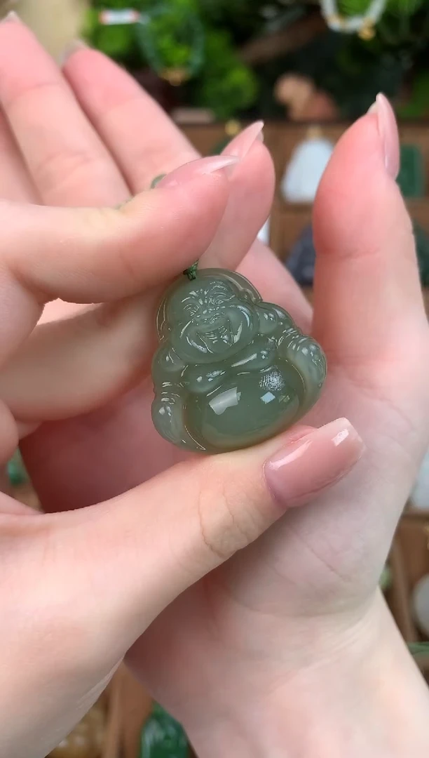 颈饰未镶嵌和田玉吊坠30mm