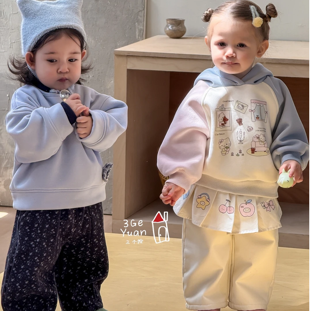 SGY--8969--蛋糕KT卫衣--拼色--NO退NO换