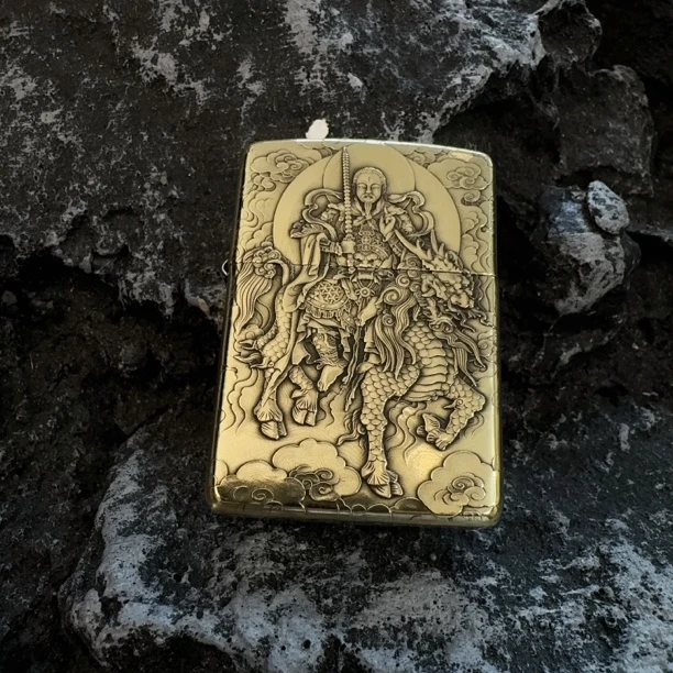 ZIPPO打火机  闻太师 168盔甲煤油打火机 送礼物 DYJ1