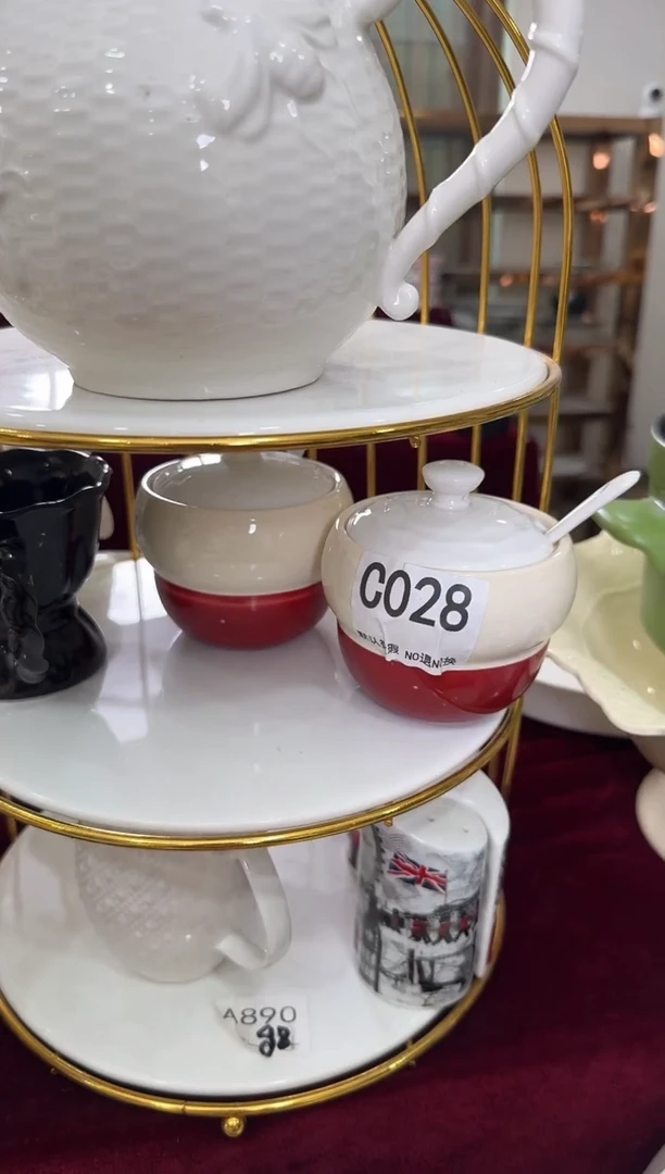 摆件陶C028-2套   仓库微瑕陶瓷清仓福利