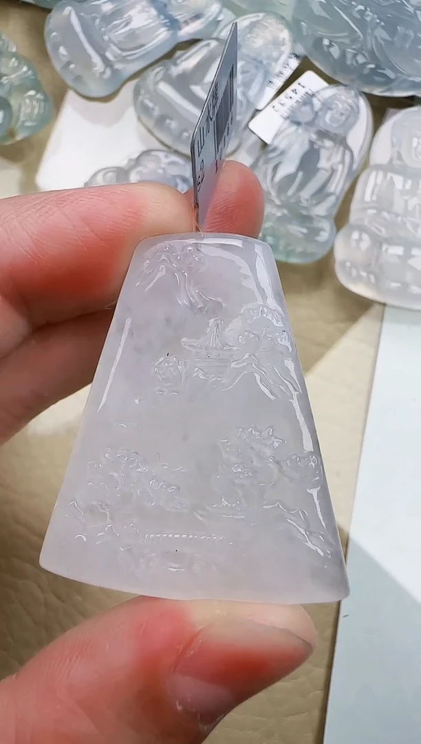 颈饰未镶嵌翡翠缅甸翡翠a货