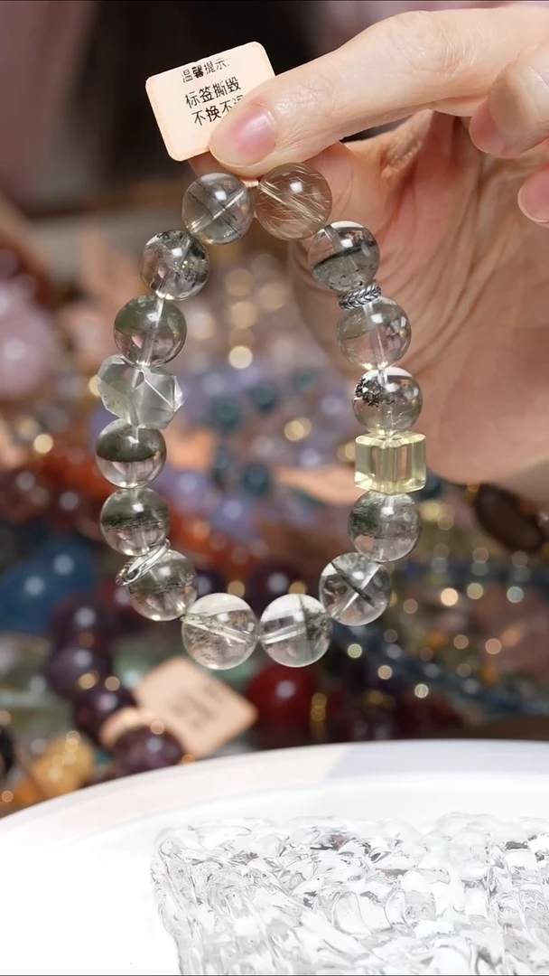 未镶嵌手串水晶绿幽灵手串·MM0025NOV897G230