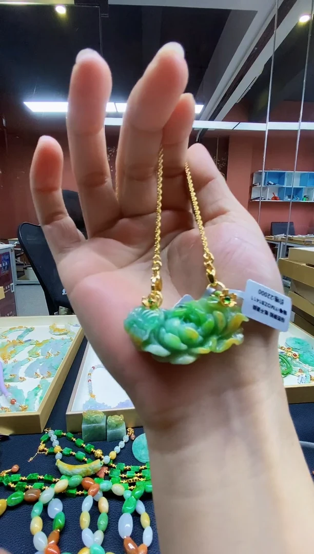 颈饰未镶嵌翡翠翡翠吊坠