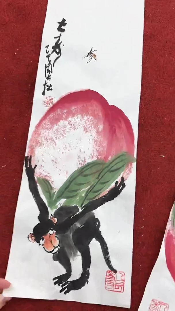 国画周大拙/国画/花鸟