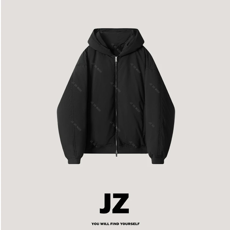 金子/JZ SO MUCH【自发热鹅】三层一体锁温 廓形轻量蓄热90白鹅绒服