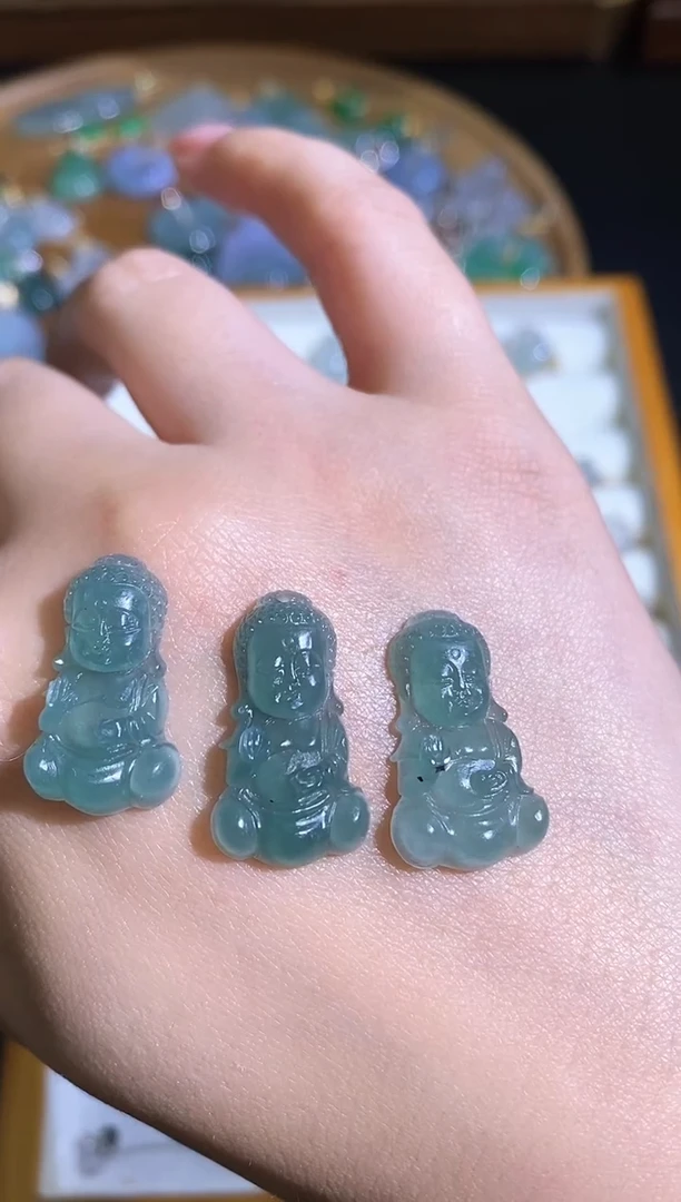 【闪购商品】定制翡翠未镶嵌250306160多样性发一