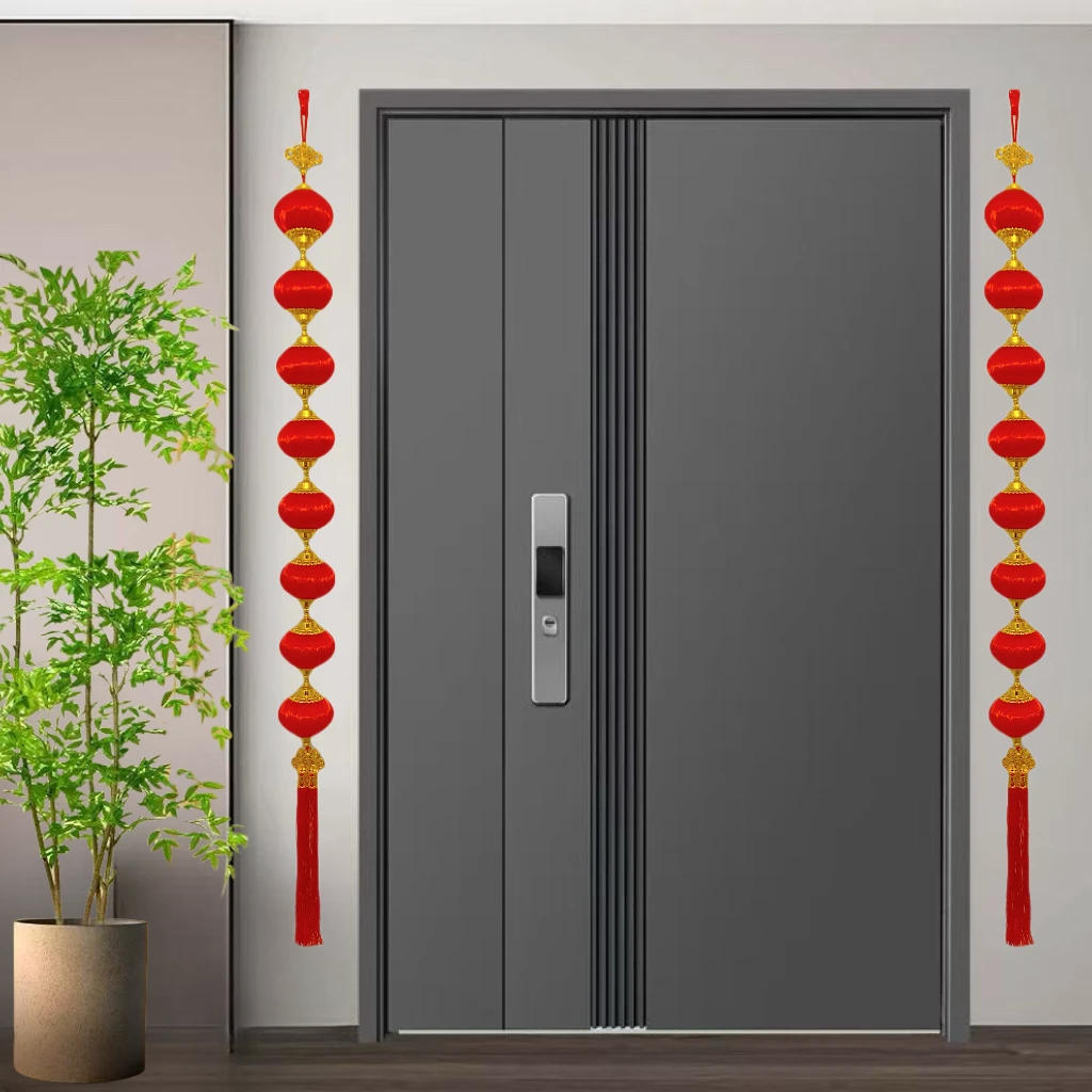 大红灯笼新年室内外喜庆挂饰适合元旦春节结婚场景装饰