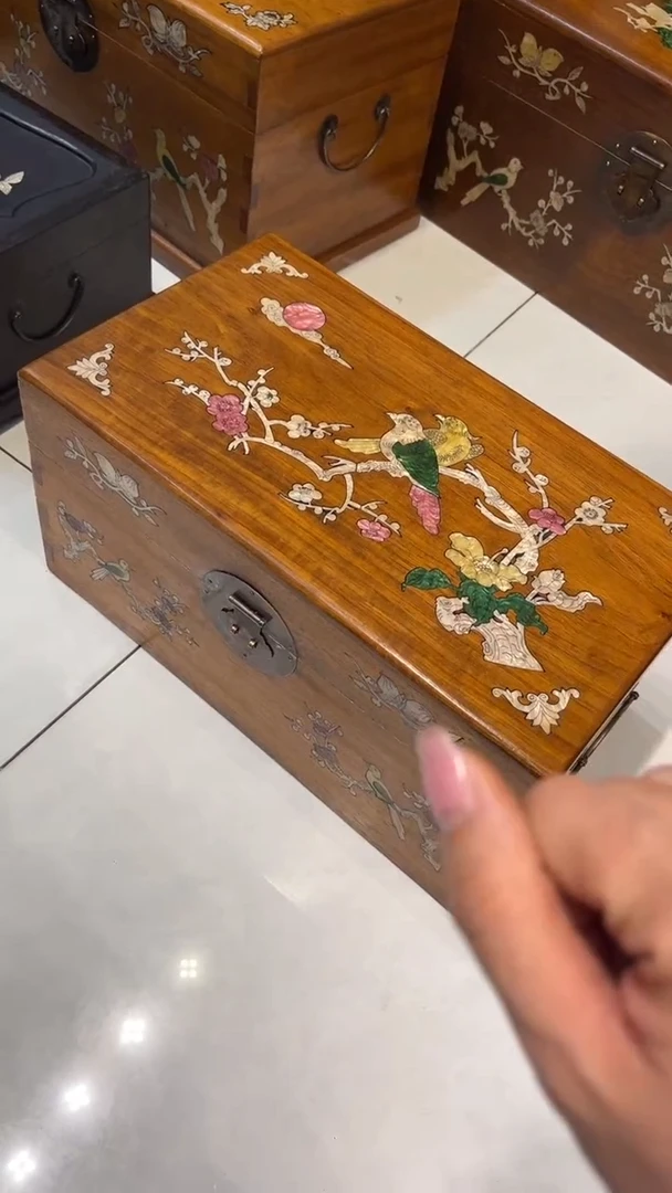 【闪购商品】木喜鹊登梅 收纳箱