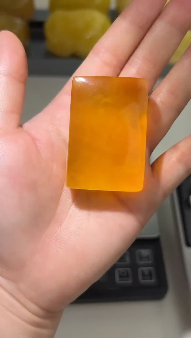 裸石琥珀未镶嵌琥珀蜜蜡吊坠