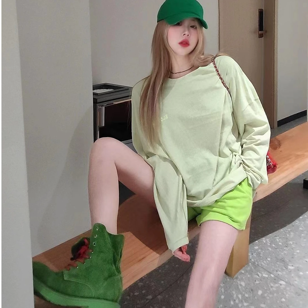 宠儿【2025夏季韩版后背印花时尚百搭防晒长袖体恤】