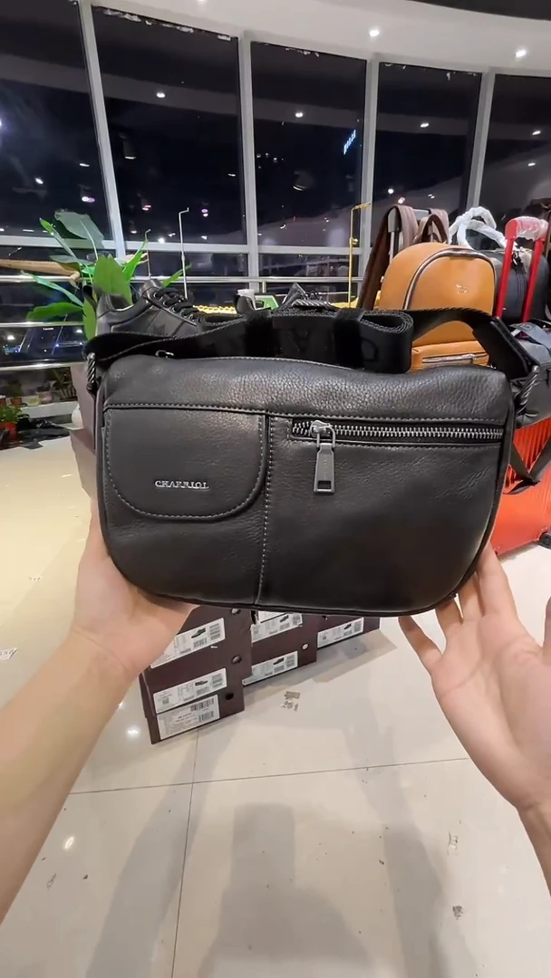 牛皮（革）韩爵绅士包包皮具281