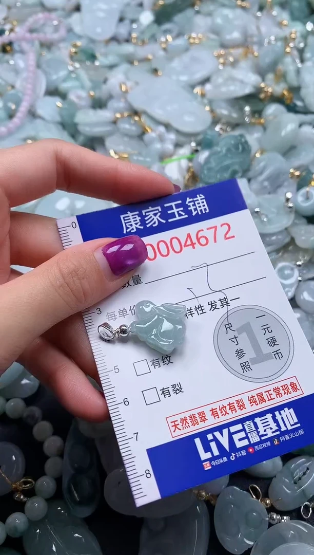颈饰未镶嵌翡翠4672