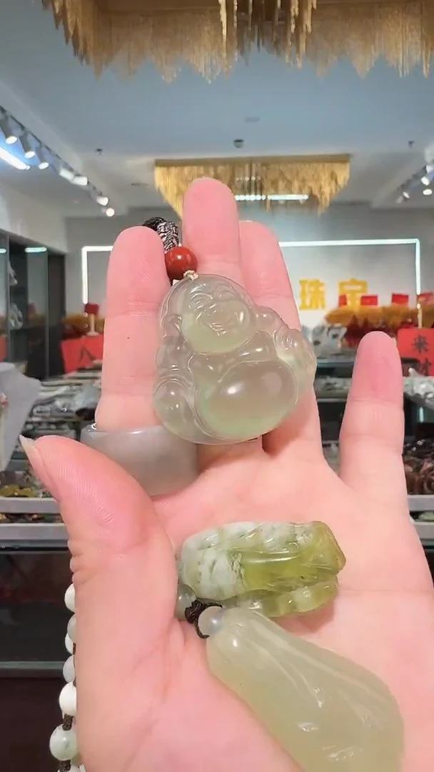 未镶嵌岫玉颈饰吊坠多样式发货只发一个