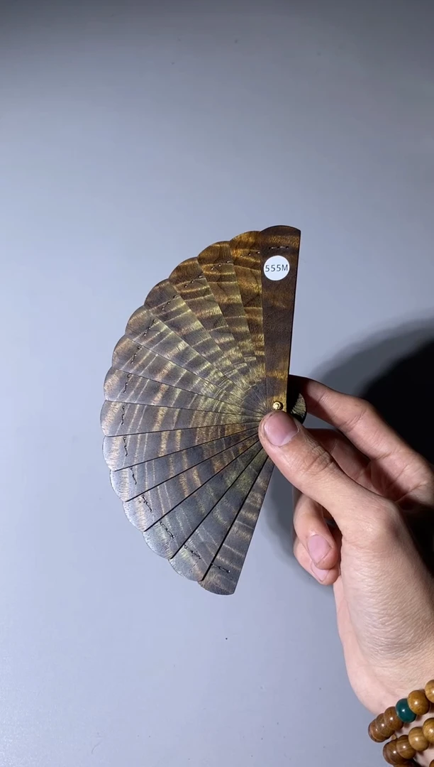 【闪购商品】金丝楠555号10cm金丝楠迷你扇