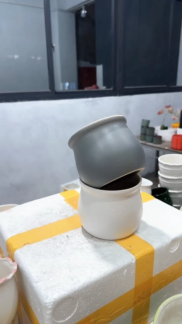 高温陶瓷花盆+Q800