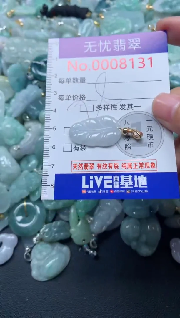 颈饰未镶嵌翡翠8131