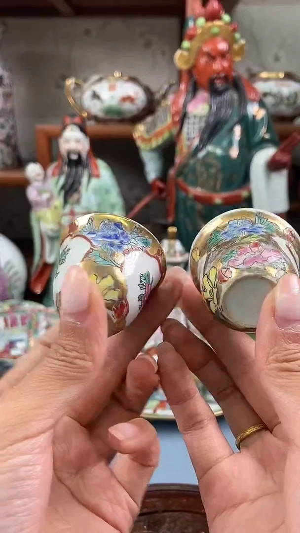 瓷片微瑕慎拍景德镇窑老厂瓷器单件