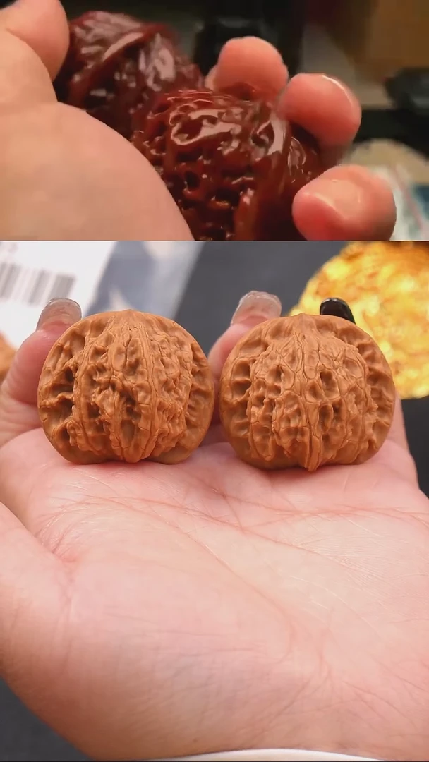 【闪购商品】文玩核桃吊坠36狻猊狮子头