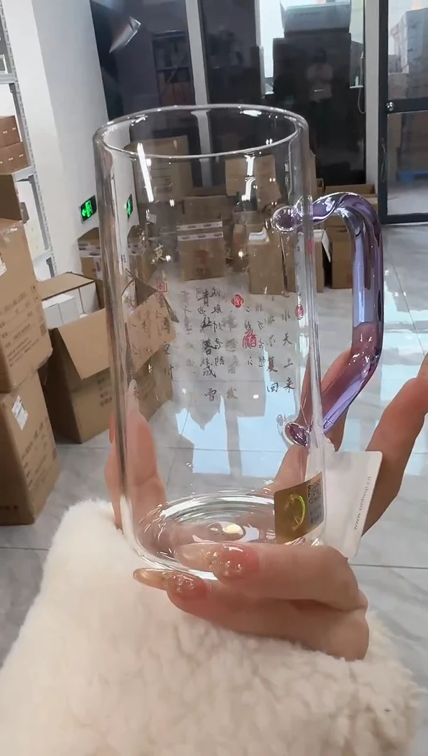 【闪购商品】@@禾器清予杯将进酒浅紫色