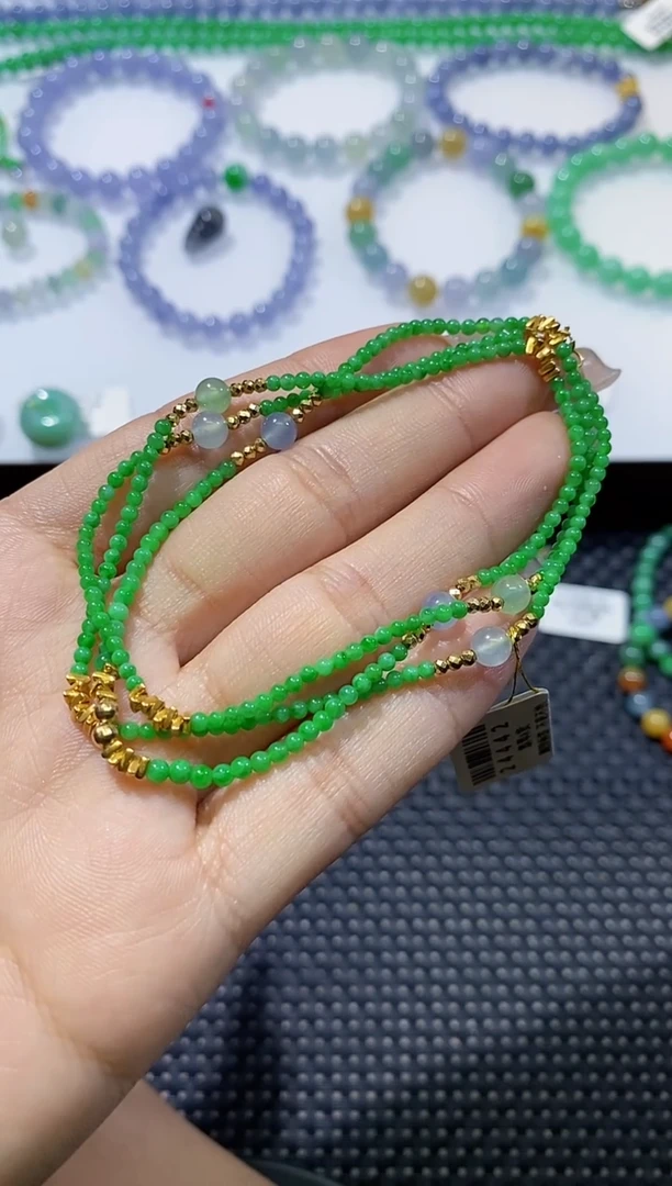 散珠翡翠卡2加项链