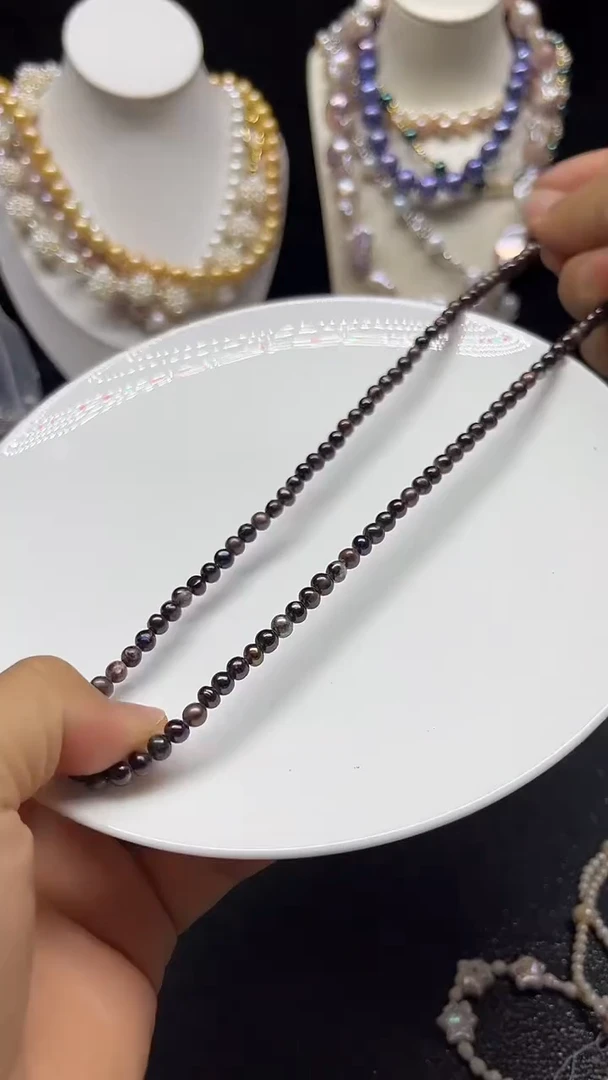 颈饰未镶嵌淡水珍珠多人