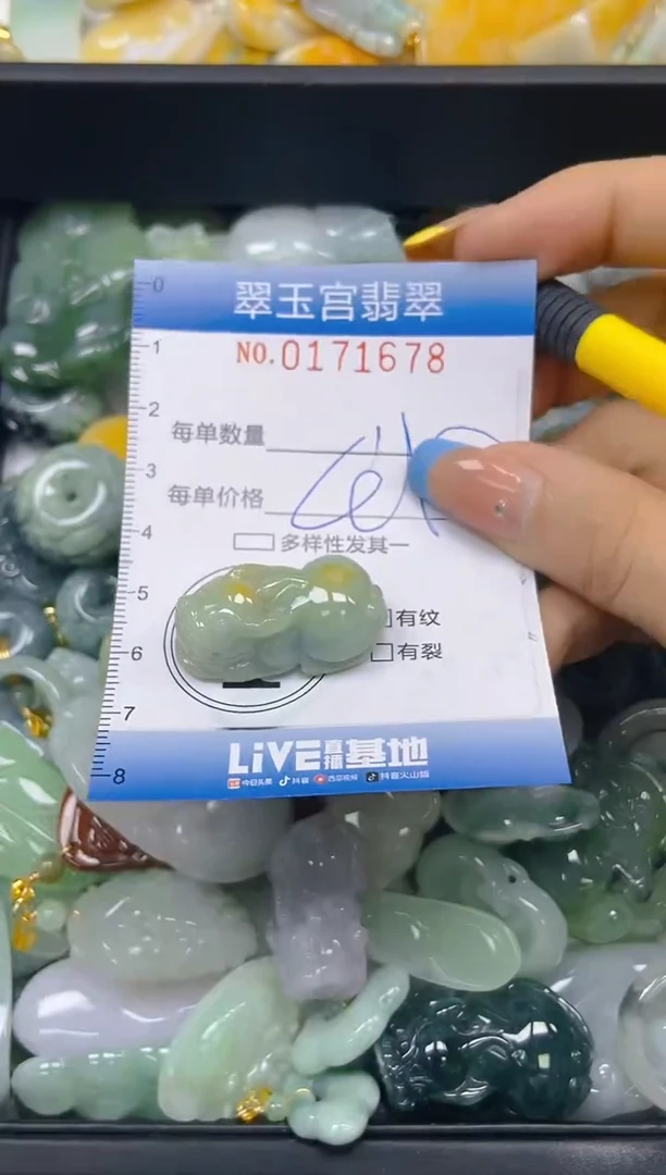 翡翠未镶嵌颈饰闪购0171678