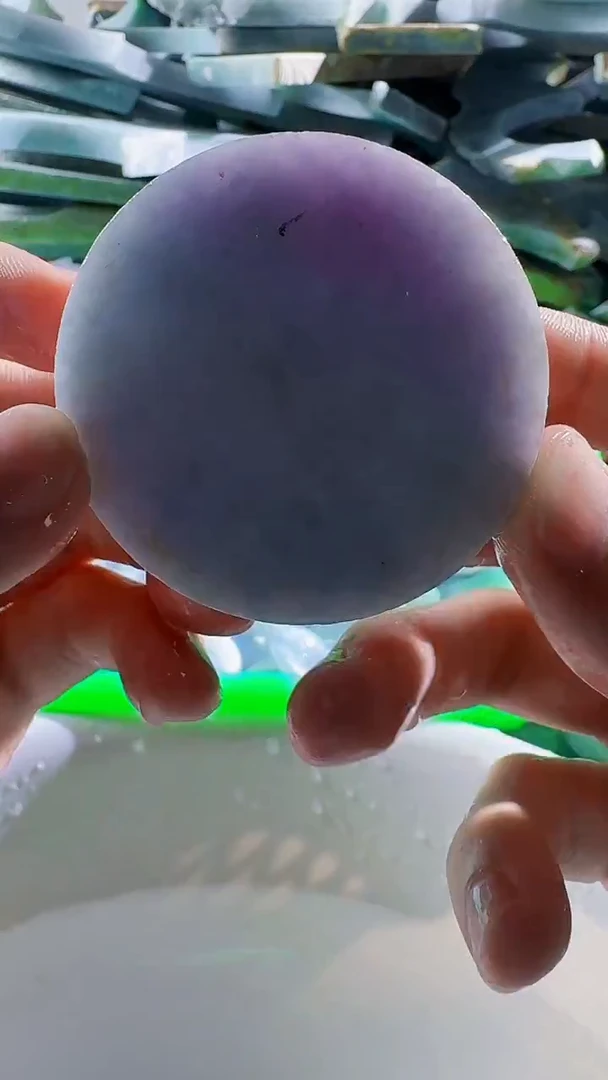 翡翠裸石缅甸翡翠A货文9965