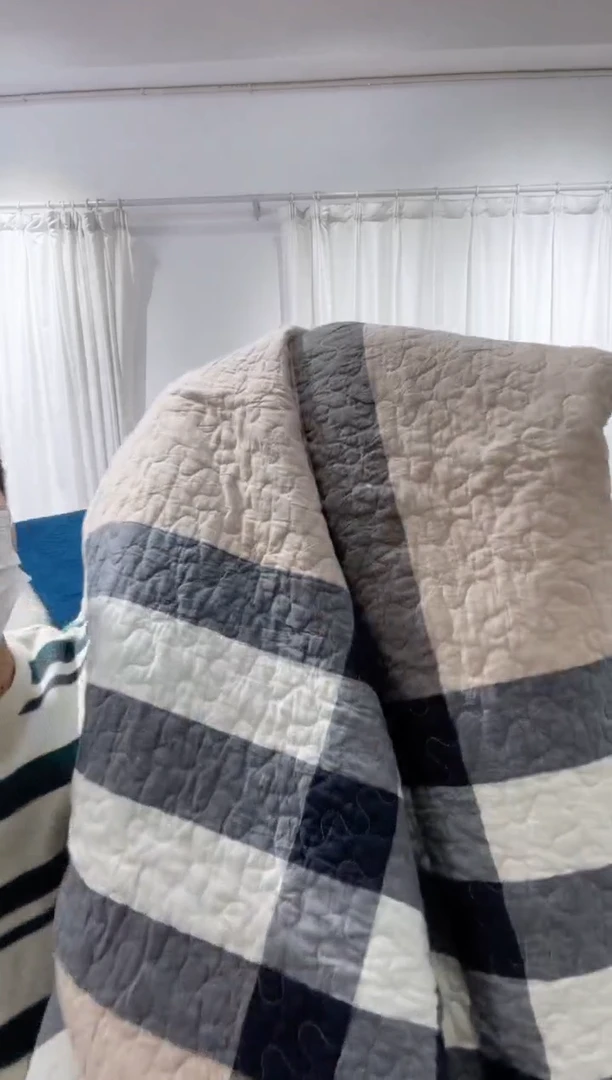 棉220*240纯棉床盖28号微瑕